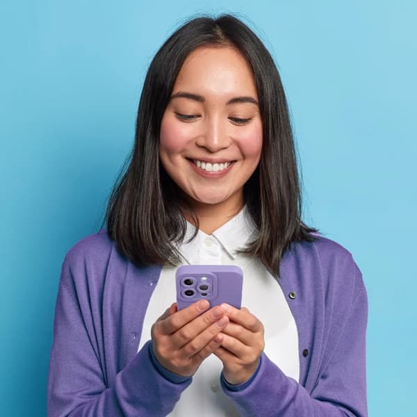 Roar Telefontaske til iPhone 17 Luna - Lilla