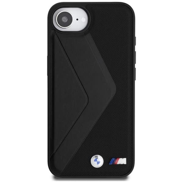 BMW telefontaske til iPhone 16e MagSafe overdimensionerede striber - sort