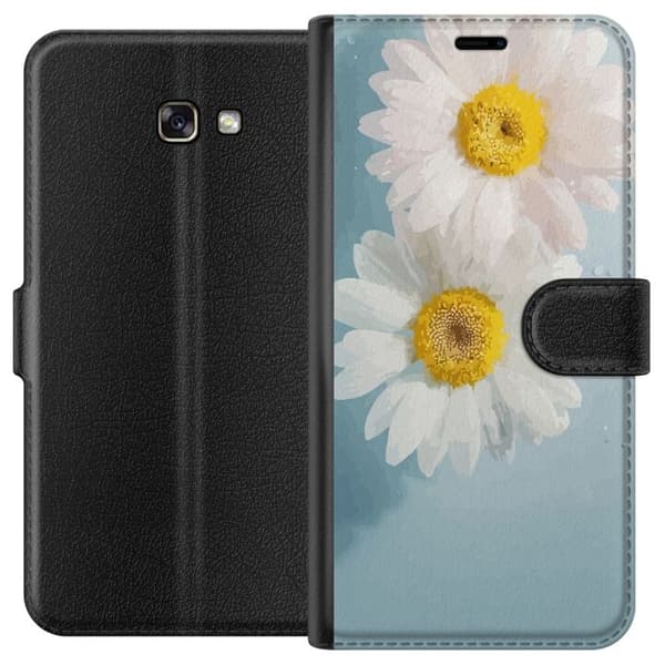 Pung Taske til Samsung Galaxy A3 (2017) med sommerblomster