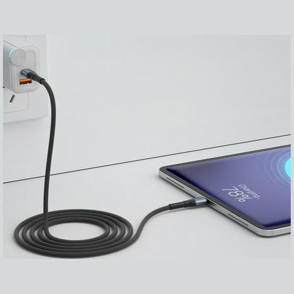 3MK USB-C–Micro-USB 10W kaapeli 5V/2A 3m N-SARJA Hyper – Musta