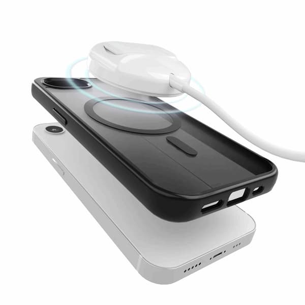 Puro Mobilskal till iPhone 16e Magsafe Gradient TPU - Svart