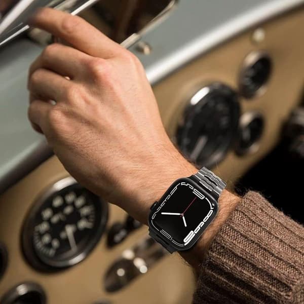 Tech-Protect Apple Watch (44/45/46/49mm) Armbåndslinjer - Titanium