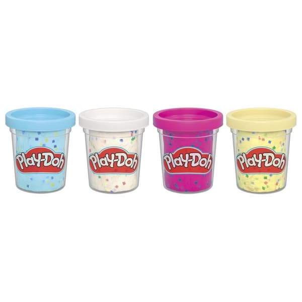 PLAY-DOH Specialty Compound Confetti 4 kpl
