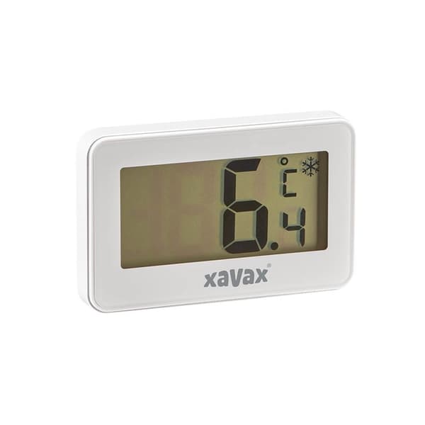 XAVAX Termometer Digital för Kylskåp Frys Vit