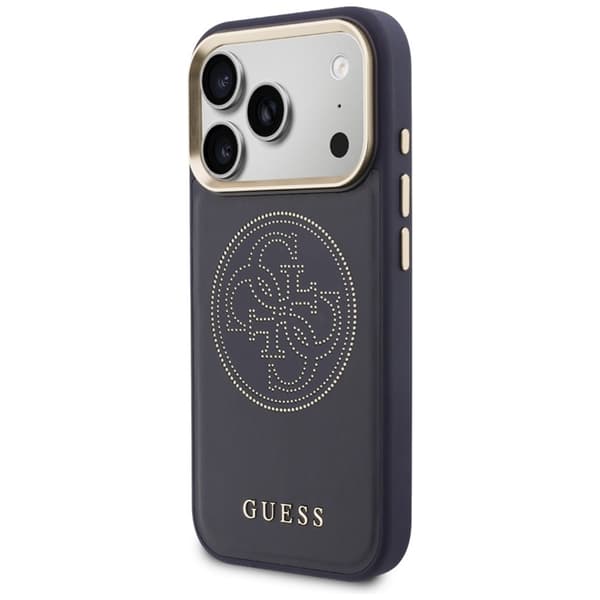 Guess Mobilskal För iPhone 17 Pro Max MagSafe  Perforated 4G - Blå