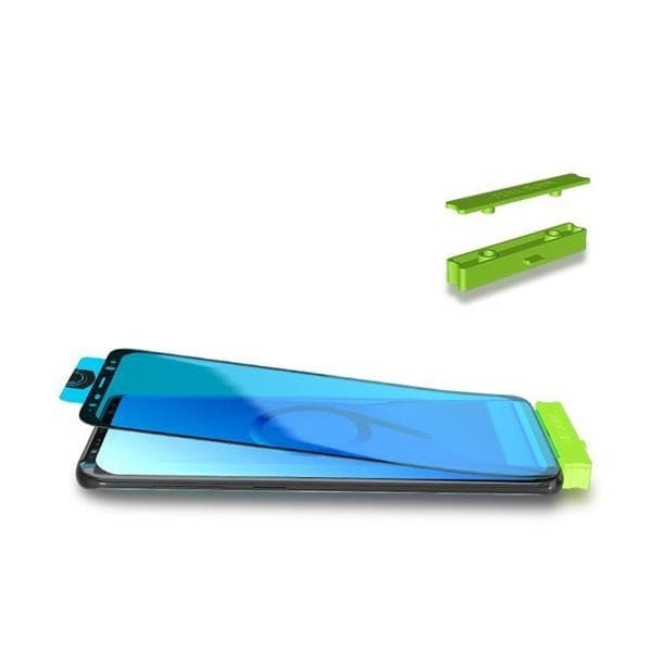 3D Edge Nano Flexi Hærdet Glas Galaxy S21 Plus 5G - Sort