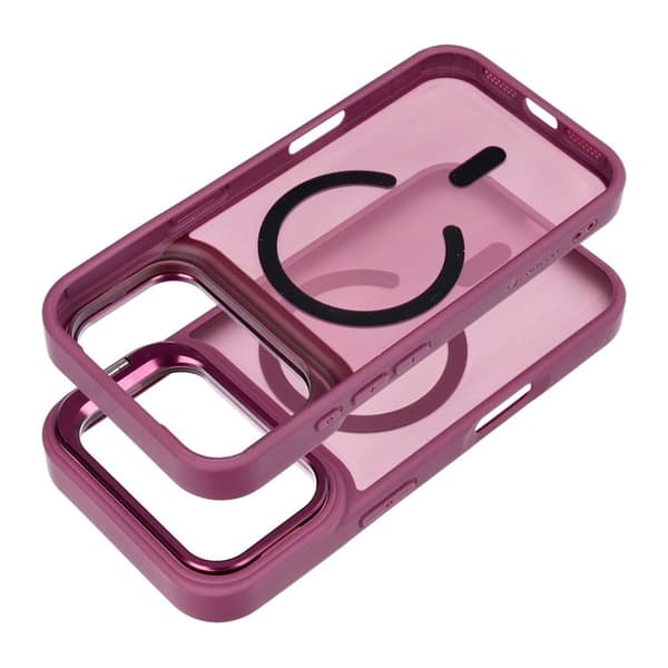Forcell Mobilskal För iPhone 18 Pro Max/17 Pro Max Magsafe Shadow - Cherry