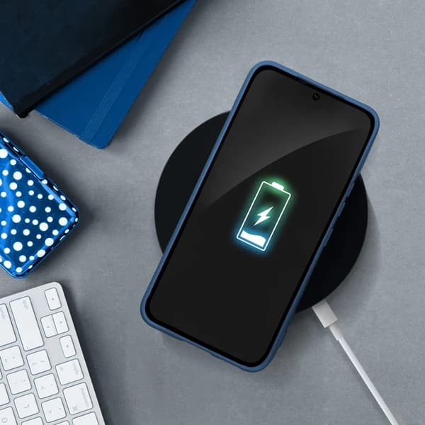 Mobilskal För Galaxy S26 Plus Silikon - Blå