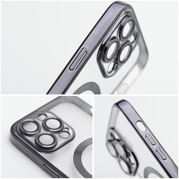 Telefontaske til iPhone 16 Pro MagSafe Electro - Sort