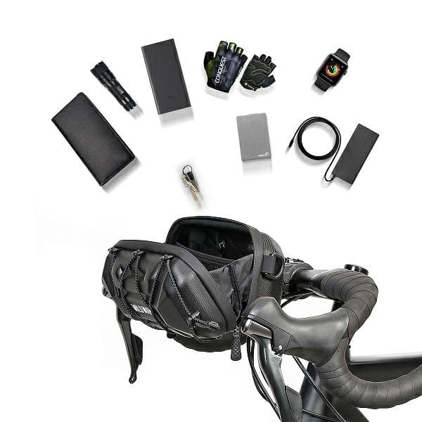 WILDMAN GD7 Cykeltaske Styret - Sort