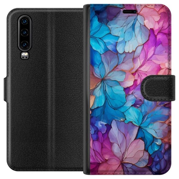 Plånboksfodral till Huawei P30 med Magiskt