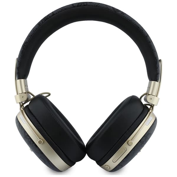 Guess On-Ear Hovedtelefoner Bluetooth ENC Metal 4G Script Logo - Sort