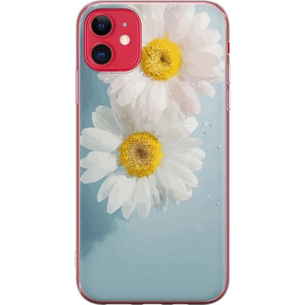 Taske til Apple iPhone 11 med sommerblomster