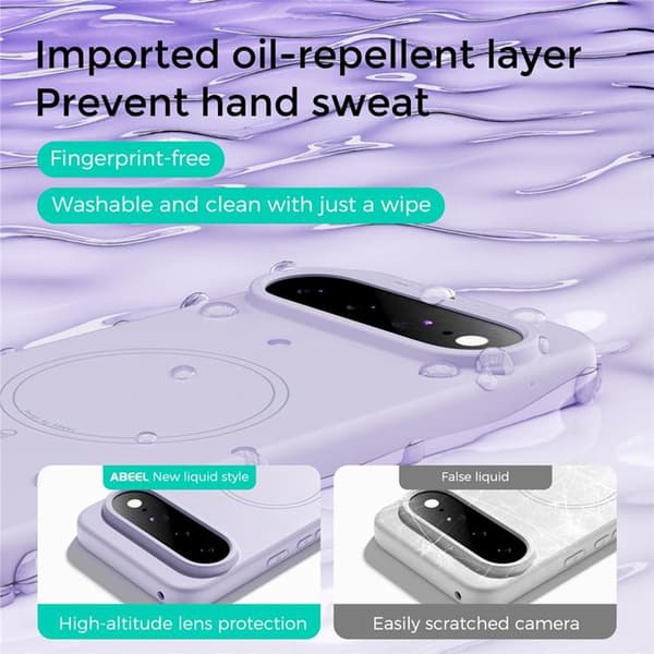 ABEEL Mobilskal för Google Pixel 11/11 Pro MagSafe Skin Touch