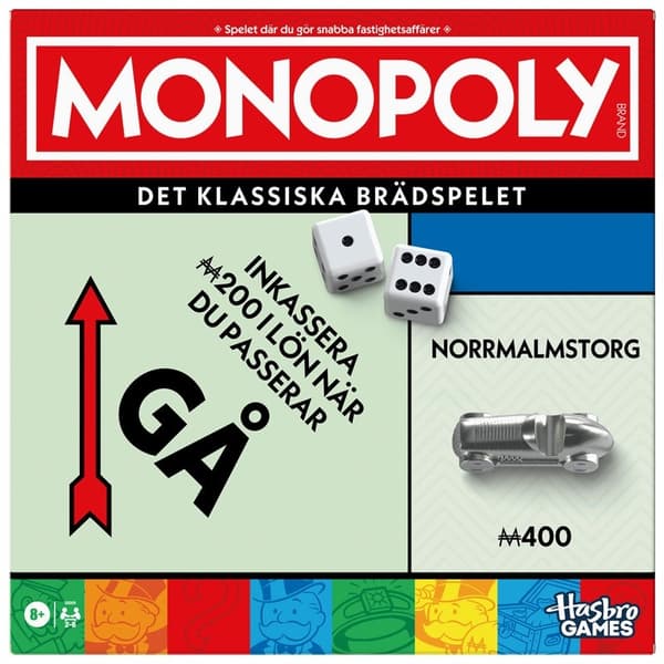 HASBRO Brädspel Monopoly Classic 90th Year Edition (SE)