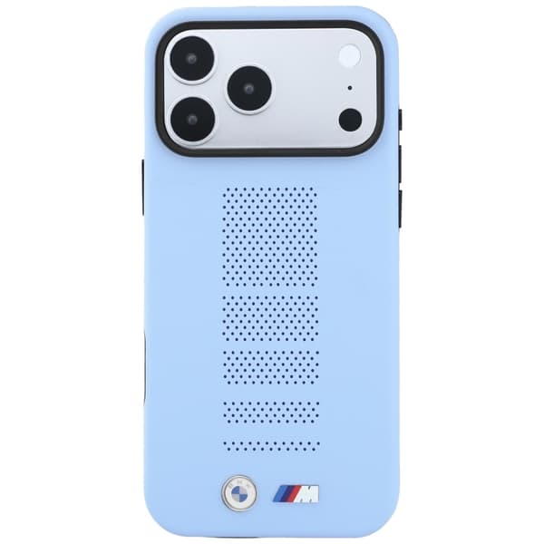 BMW Mobilskal För iPhone 18 Pro/17 Pro Magsafe M Blue Perfo - Blå