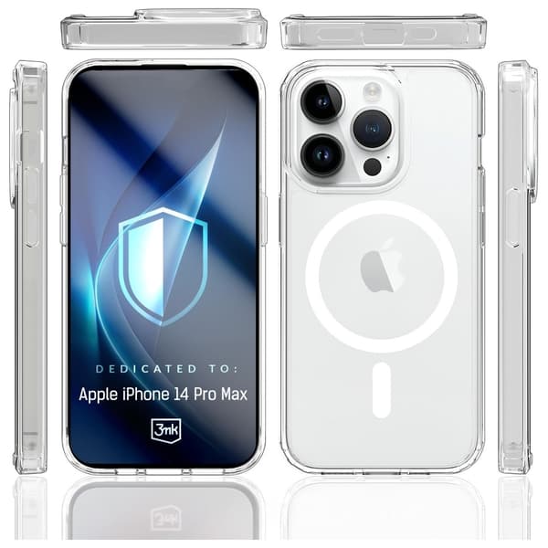 3MK Mobilskal till iPhone 14 Pro Max MagSafe Armor - Clear