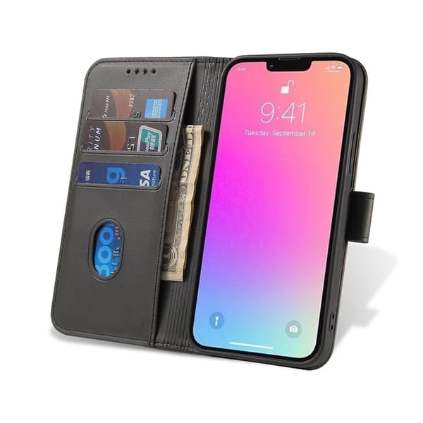 Galaxy A14 5G/4G Pung Taske Magnet - Sort