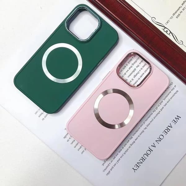 BOOM iPhone 14 Plus Etui Magsafe Flydende Silikone - Grøn