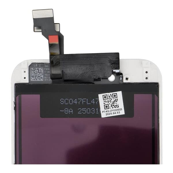 iPhone 6G Skärm med LCD-display FixCell High Light - Vit
