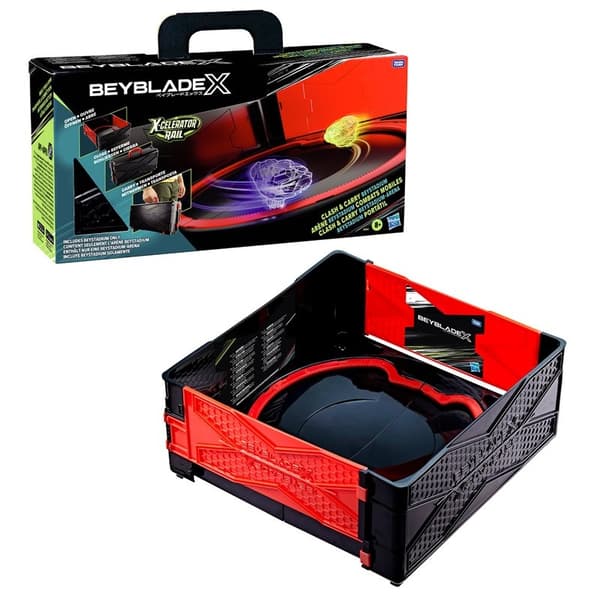 BEYBLADE BBX Clash & Carry Stadium Sakura