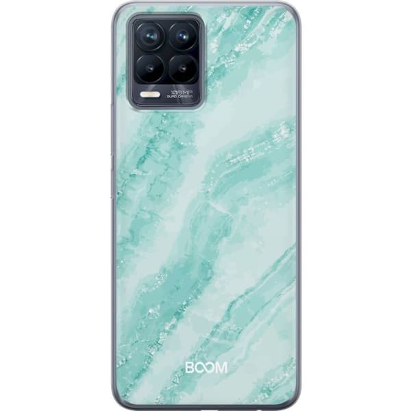 Mobilskal till Realme 8 med Mint Marble