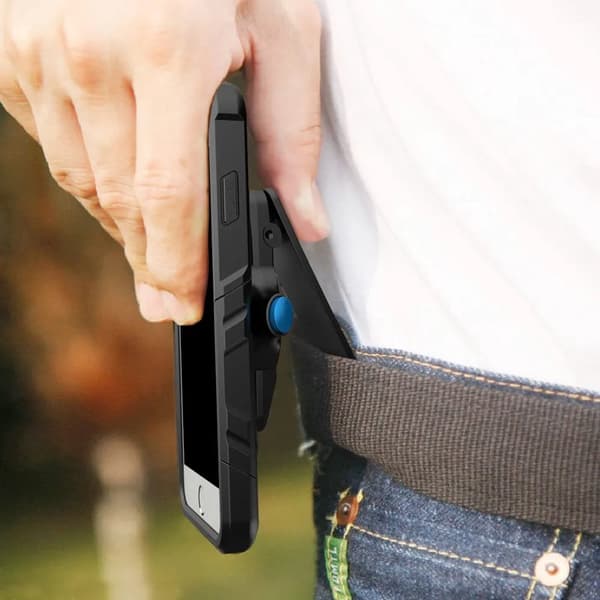 FIXED Bælteholder BULK til smartphones Sort