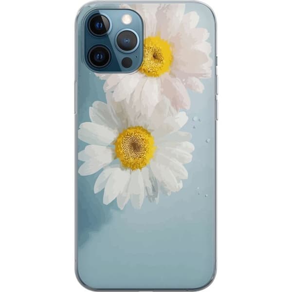 Taske til Apple iPhone 12 Pro med sommerblomster