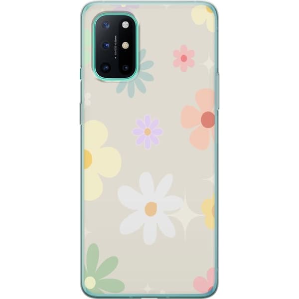 Taske til OnePlus 8T med fejede blomster