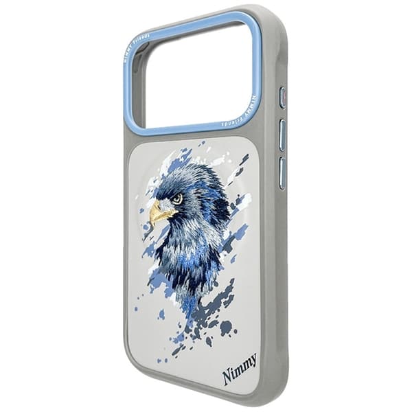 Nimmy Mobilskal För iPhone 17 Pro Max MagSafe Eagle - Grå