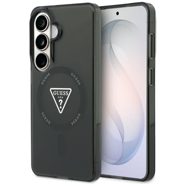 Guess Mobilcover Til Galaxy S26 MagSafe IML Gradient Triangle - Sort