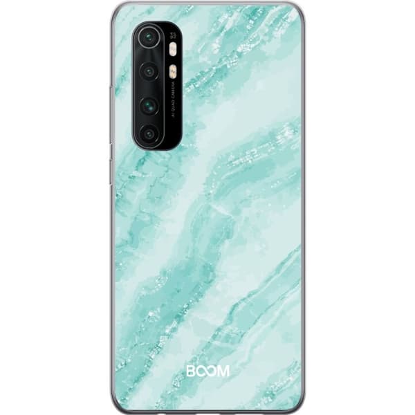 Xiaomi Mi Note 10 Lite telefontaske med mintmarmor