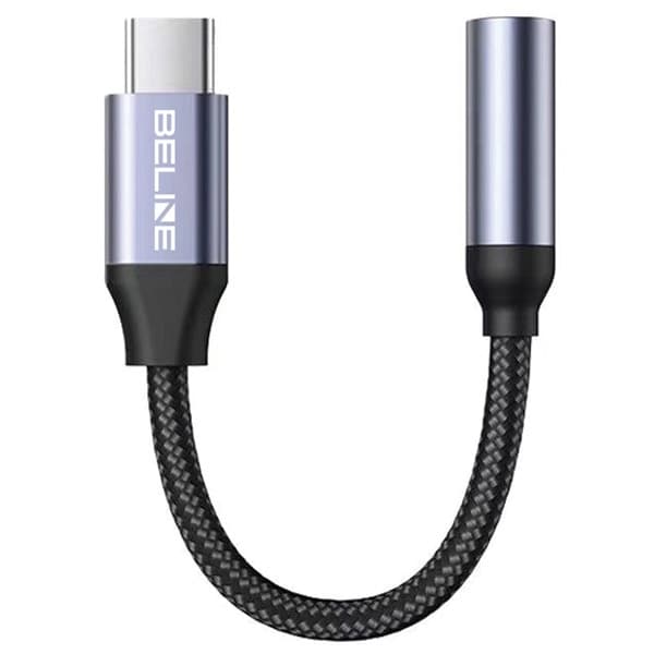 Beline USB-C til lydadapterstik 3,5 mm