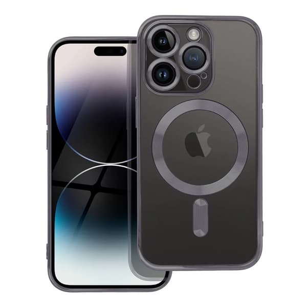 Telefontaske til iPhone 14 Pro MagSafe Electro Mag - Sort