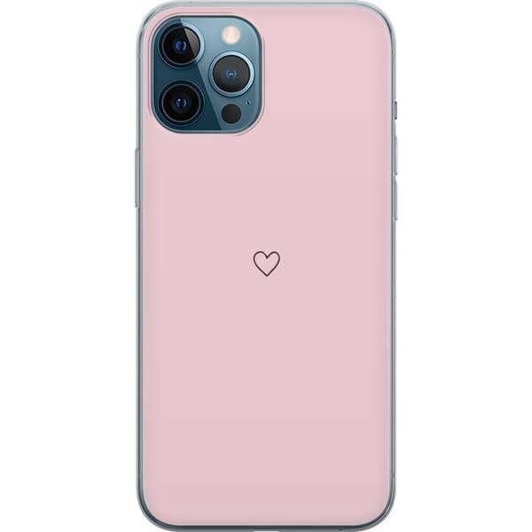 Telefontaske til Apple iPhone 12 Pro Max med lille hjerte