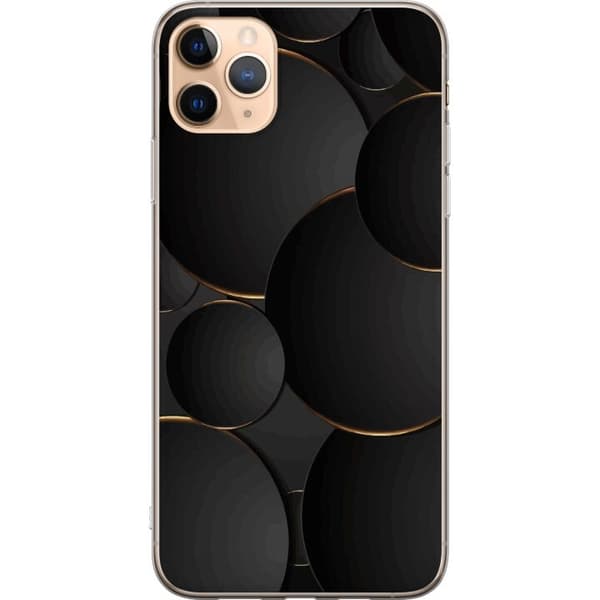 Telefontaske til Apple iPhone 11 Pro Max med luksus cirkler