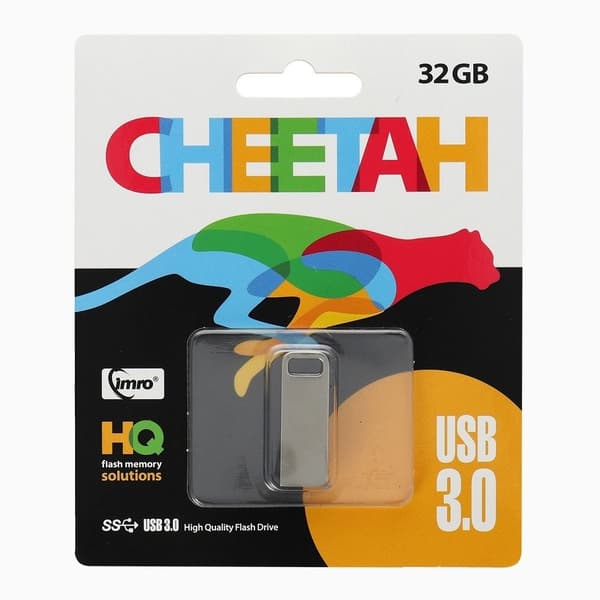 Imro bærbar hukommelse Pendrive Cheetah 32GB USB 3.0