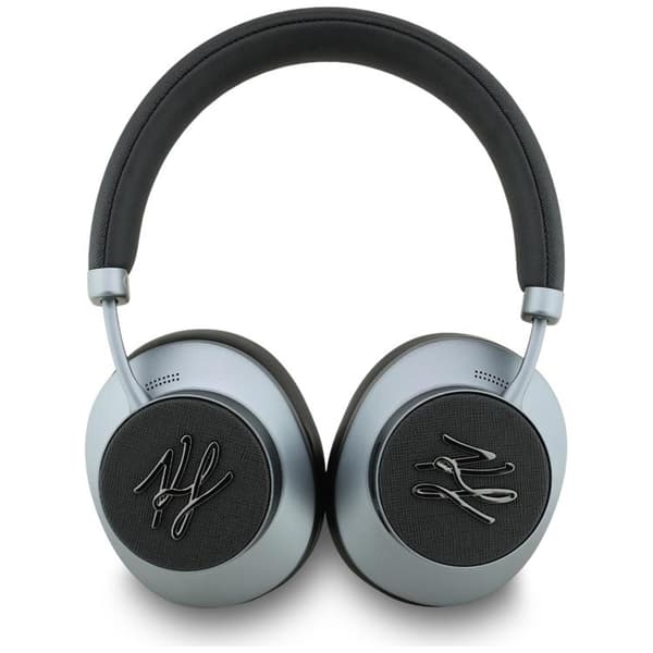 Karl Lagerfeld Over-Ear Hovedtelefoner Bluetooth ANC Grained Initials - Sort