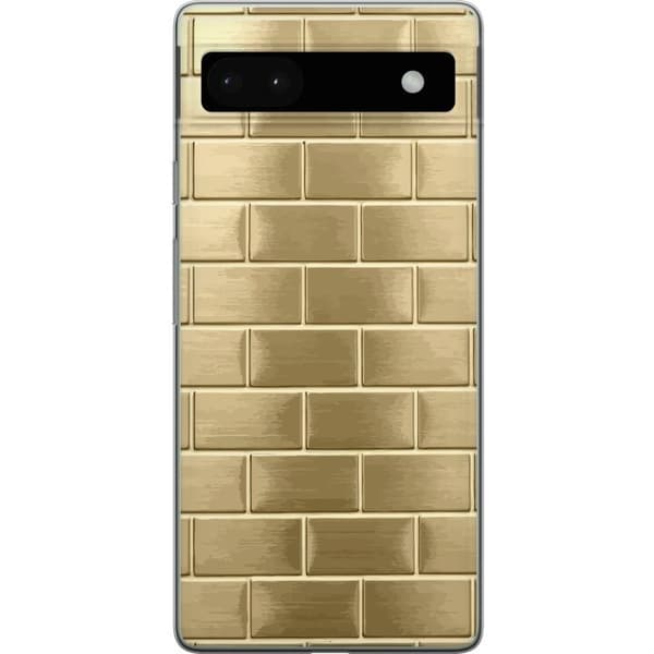 Mobilskal till Google Pixel 6a med Gyllene Murstenar