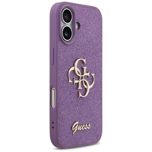 Guess Mobilskal till iPhone 17 Fixed Glitter Big 4G - Lilac