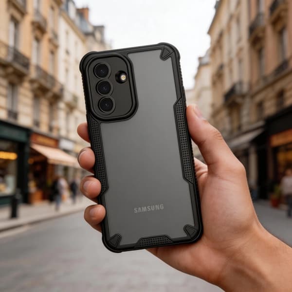 Tech-Protect Mobilcover Til Galaxy A37 5G Rugged Shield - Mat Sort