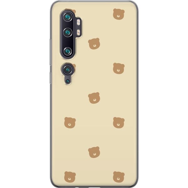 Taske til Xiaomi Mi Note 10 Pro med bjørnemønster