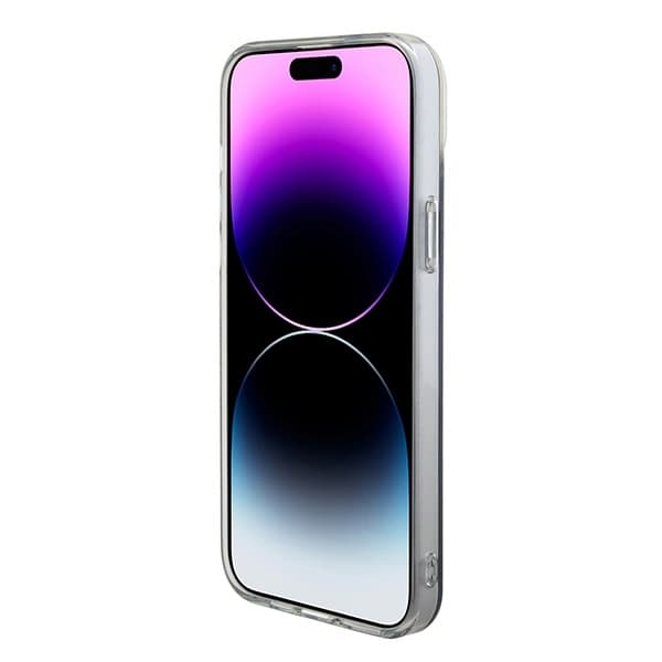Guess Mobilskal till iPhone 15 Plus/14 Plus MagSafe Iridescent - Regnbåge