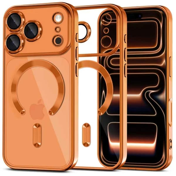 Tech-Protect Mobilskal till iPhone 18 Pro Max/17 Pro Max MagSafe - Cosmic Orange