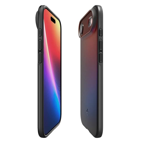 Spigen telefontaske til iPhone 17 Magsafe Thin Fit - Sort