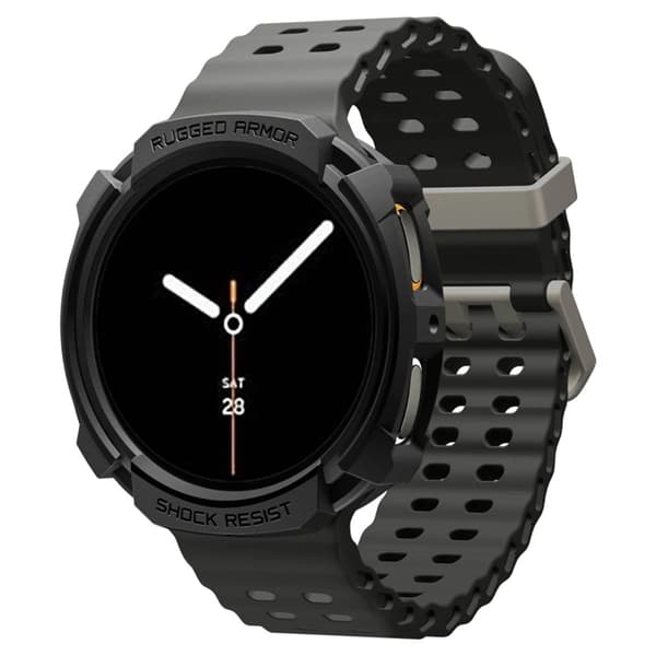 Spigen Galaxy Watch 8 (40mm) Etui Rugged Armor - Sort