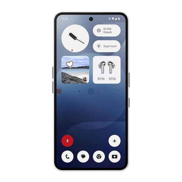 (NY) Nothing Phone 3a 128GB - Hvid
