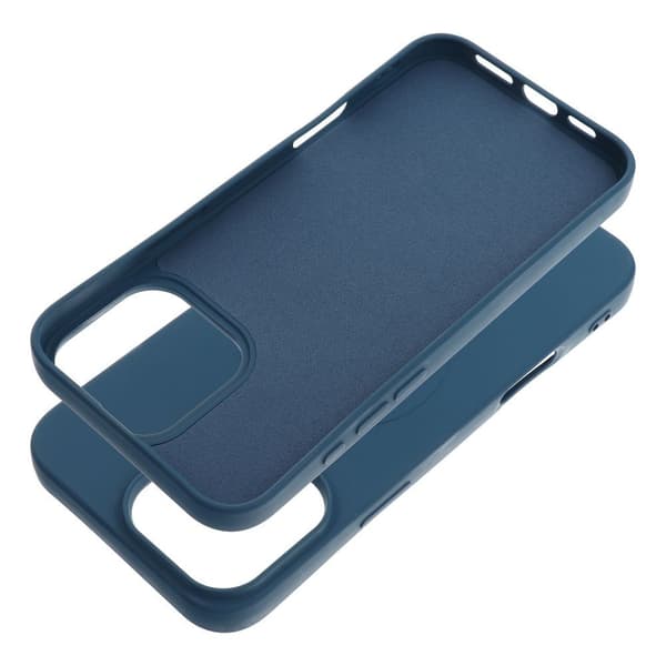 iPhone 16 Pro Magsafe Silikone Telefontaske - Blå