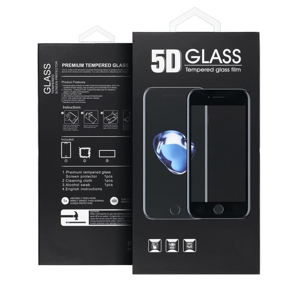 Galaxy A54 5G Näytönsuoja 5D Full Glue - Musta