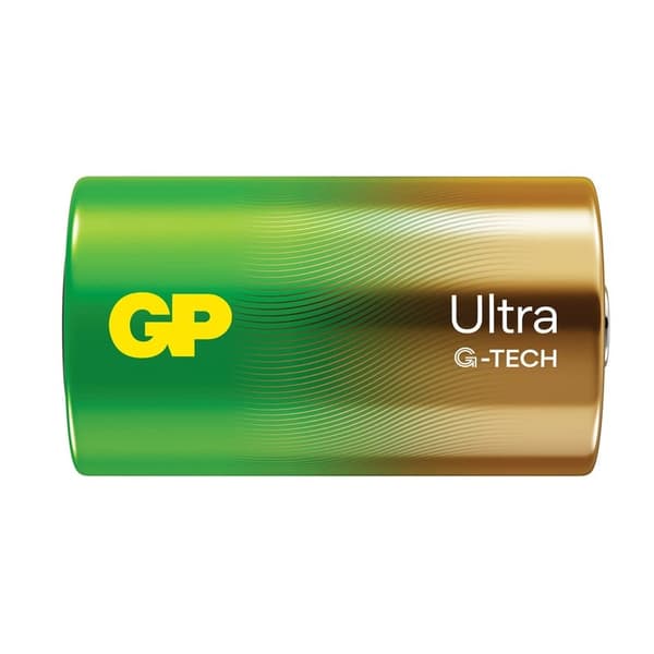 GP Batteri Ultra Alkaline D LR20 2-Pack